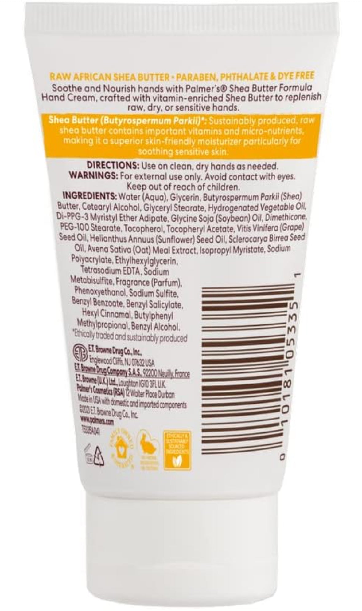 Palmer's Shea Hand Cream 20g