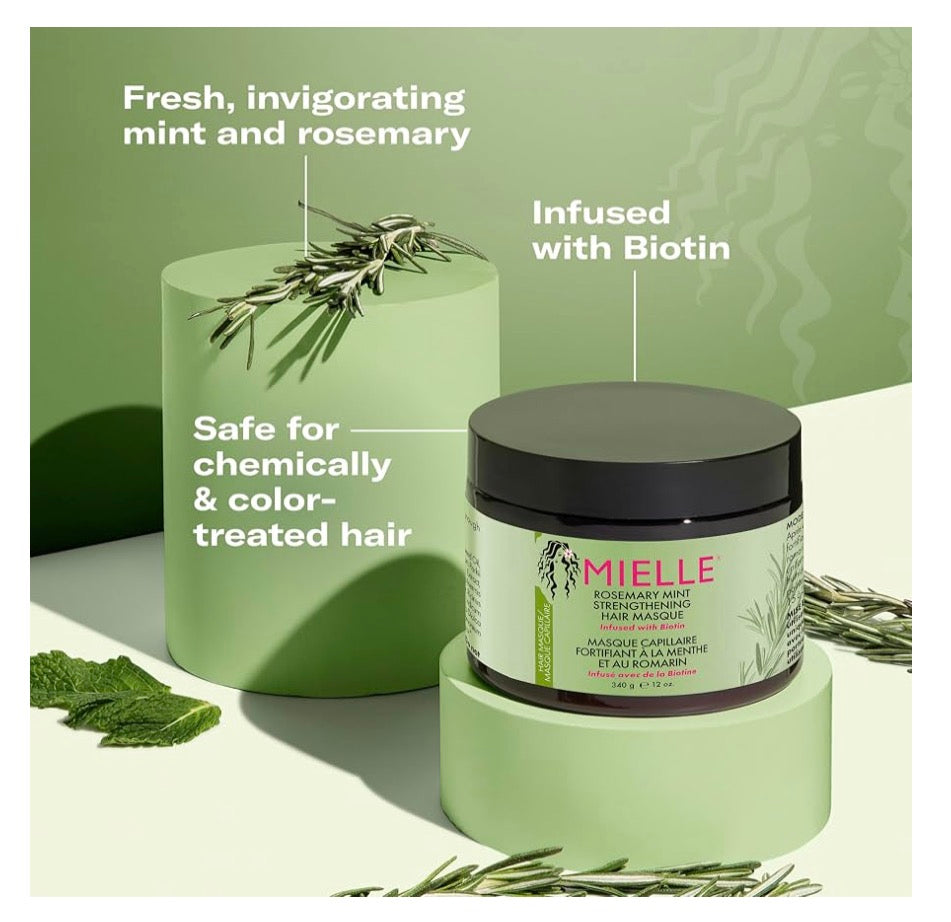 Mielle Rosemary Mint Strengthening Hair Masque – 340 g