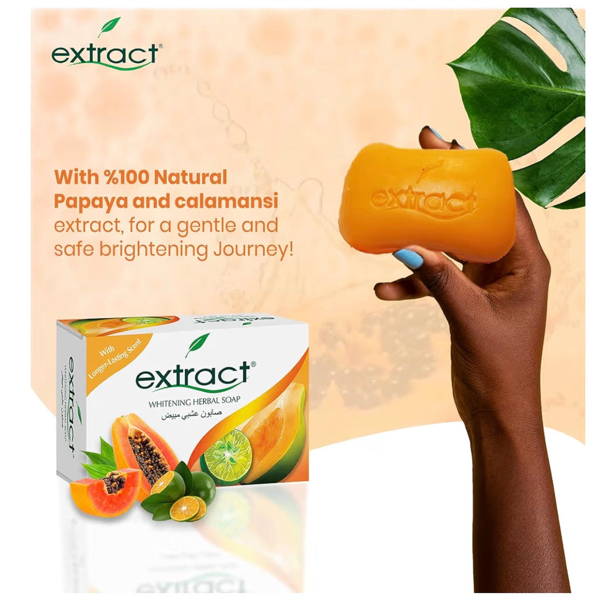 Extract Papaya Calamansi Herbal Soap