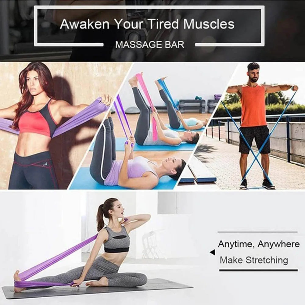 warm up bands, resistance band, cool down bands