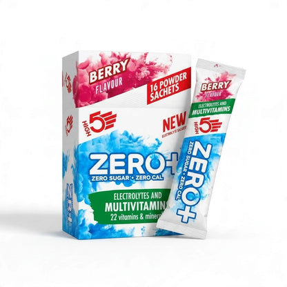 HIGH5 ZERO+ Electrolytes & Multivitamins – Berry, 16 Powder Sachets