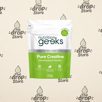Nutrition Geeks Pure Creatine Monohydrate Powder – 315g
