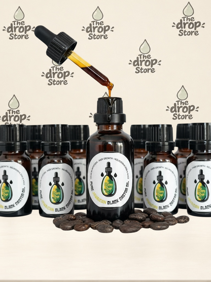 The Drop Store Pure Jamaican Black Castor Oil, 10ml / 30ml