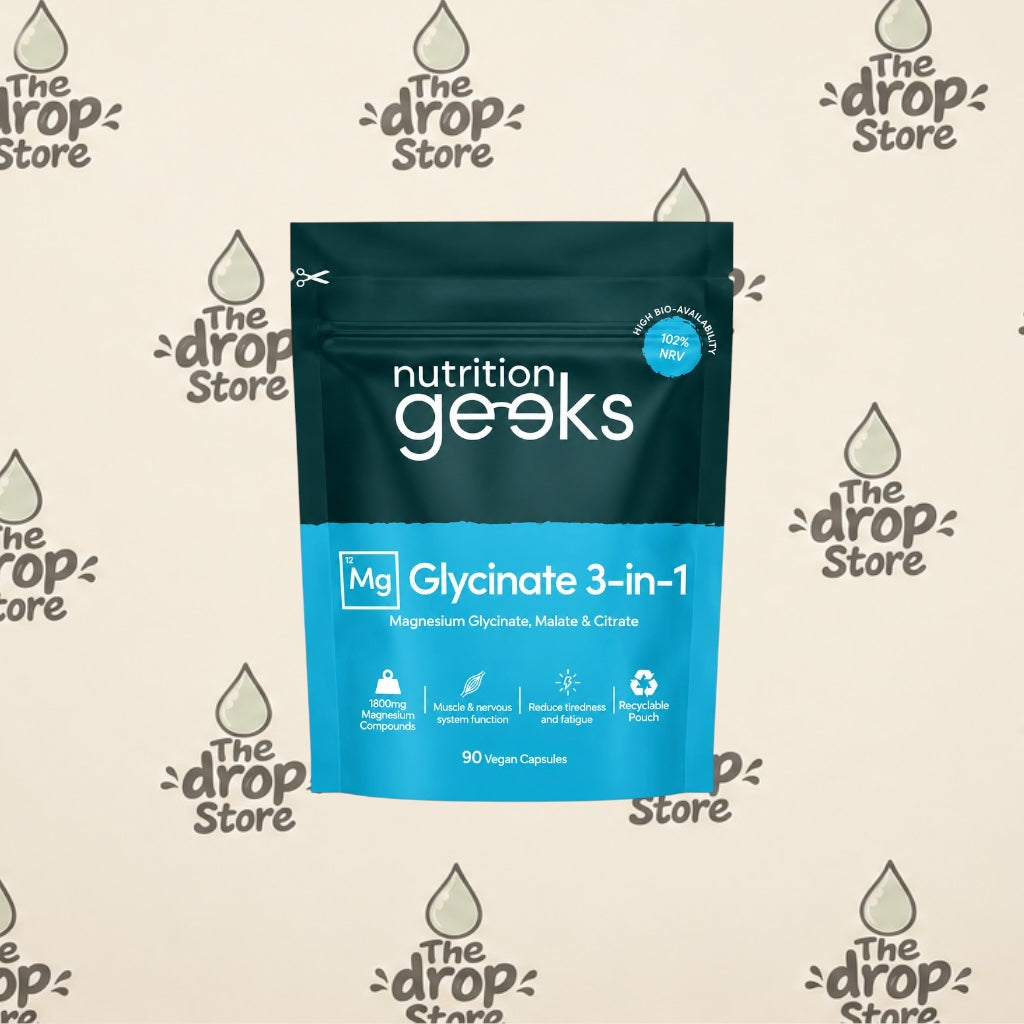 Nutrition Geeks Magnesium Glycinate 3-in-1 – 90 Vegan Capsules