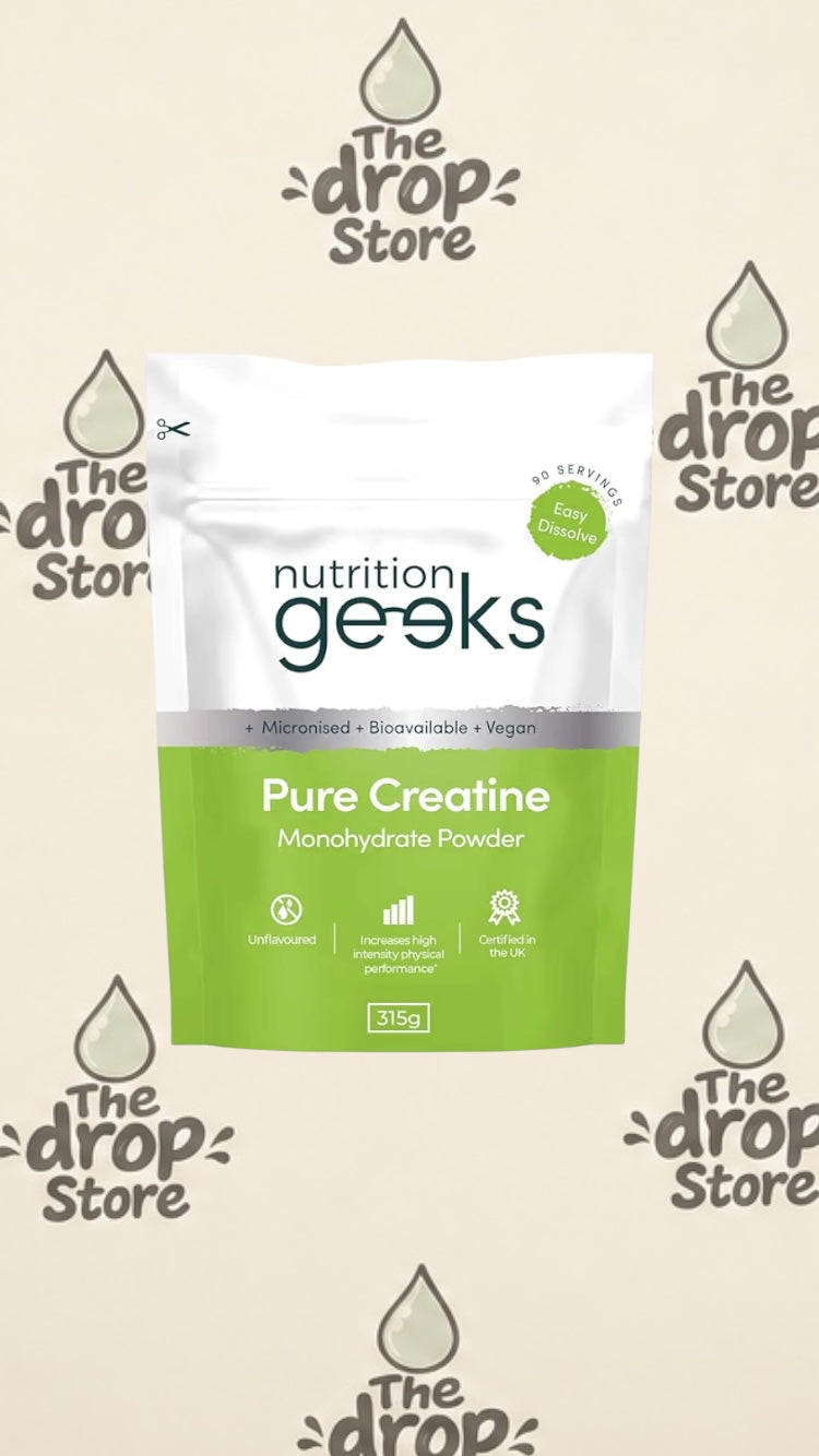 Nutrition Geeks Pure Creatine Monohydrate Powder – 315g